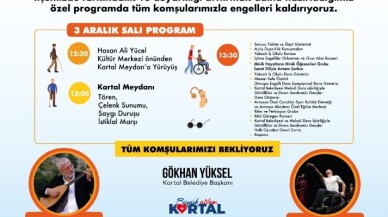 Kartal Belediyesi’nden engelsiz yaşam festivali