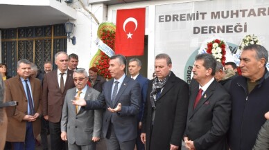 Muhtarlar Derneği Edremit’te açıldı