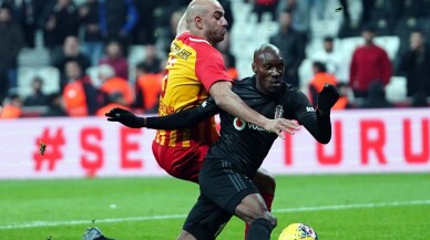 Süper Lig: Beşiktaş: 3 - İ.M. Kayserispor: 0 (İlk yarı)