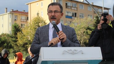 Taksi durağına gelen ilk çağrıya başkan cevap verdi