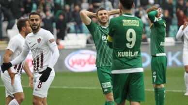 TFF 1. Lig: Bursaspor: 2 - Hatayspor: 1