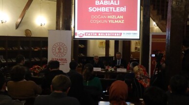 Yazar Doğan Hızlan ’Bâbıâli Sohbetleri’ne konuk oldu