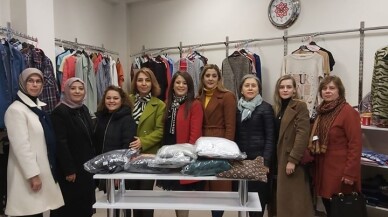 Karesili kadınlardan Sosyal Market’e tam destek