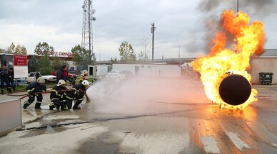 Kocaeli’de 15 bin kişi yangınla mücadele tekniklerini öğrendi