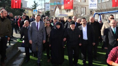 Şehit Bayram Özdere Parkı açıldı