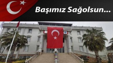 Sakarya'da spor tesisleri bayraklarla donatıldı