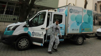 Kocaeli'nde camiler dezenfekte ediliyor
