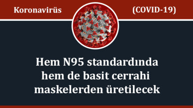 Meslek Liseleri maske üretecek