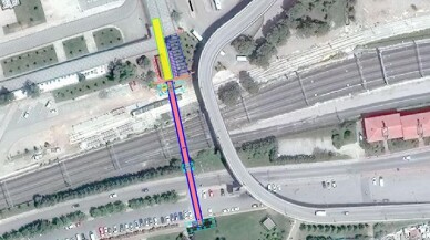 Sekapark Tramvay Durağı’na yaya üst geçidi geliyor