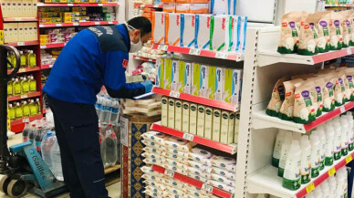 Kocaeli Zabıtasından marketlere denetim