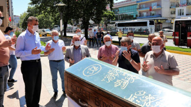 Adem Özmen dualarla uğurlandı