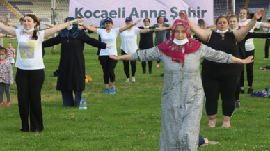 Kocaeli'nde anneler sahaya indi