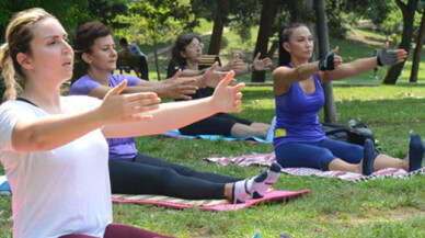 Şişli'de spor zamanı