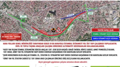 Gebze D-100’de çalışma var