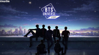 Yeni mobil oyun BTS Universe Story’nin tanıtım sitesi yayınladı