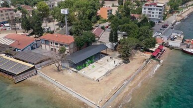 Darıca Sahil Parkı’na yeni restoran binası