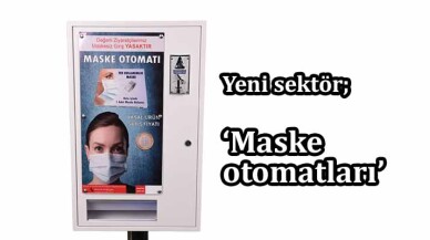 Türkiye’de maske kullanımı 3 kat arttı, maske otomatları iş başında