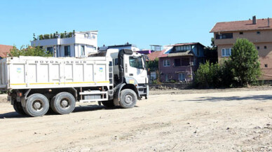48 derslikli okul için kazı ve dolgu çalışmaları başladı