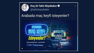 Kocaeli'nde ‘Arabada Maç Keyfi’