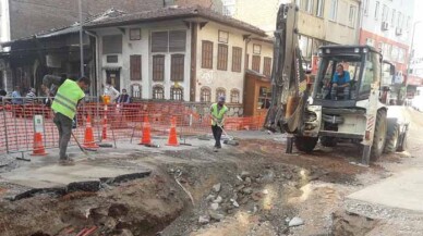 Zağnos Paşa Camisi etrafında su taşkınları önlenecek