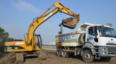 BUSKİ'den derelerde taşkın önlemi