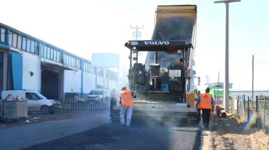 Gebze Pelitli Yolu’nda yol yenileme çalışması başladı