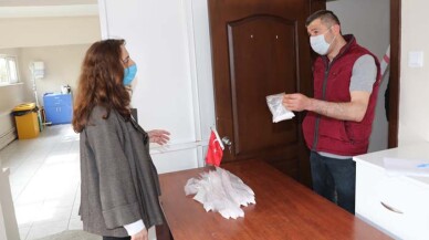 Mudanya Belediyesi'nden Ücretsiz Dezenfektan
