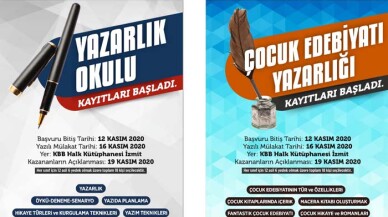 Yazarlık kursu kayıtları için son gün 12 Kasım