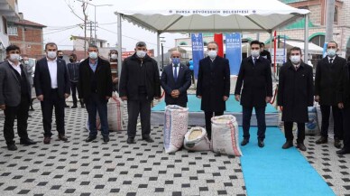 Bursalı çiftçiye ‘siyez’ desteği