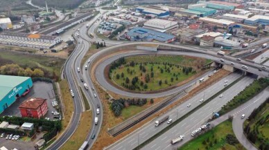 Gebze Doğu Kavşağı’nda çevre düzenlemesi