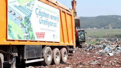 Sakarya'da 2020 yılında 60 bin kişinin elektriği çöpten üretildi