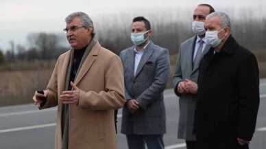 Yeni otoban girişinin ihalesi yapıldı