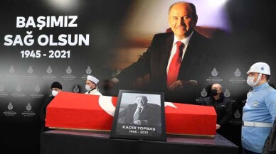 Kadir Topbaş için Saraçhane’de cenaze töreni düzenlendi