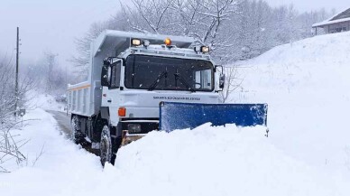 Sakarya'da 70 mahalle yolu ulaşıma açıldı