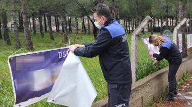'İzinsiz Afiş Asma' suçundan 3500 TL cezai işlem uygulandı