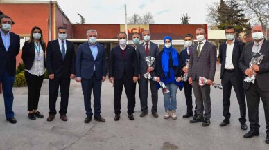 Doktorlara bayram ziyareti