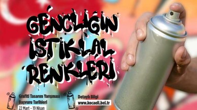 Kocaeli Büyükşehirden Grafiti Yarışması
