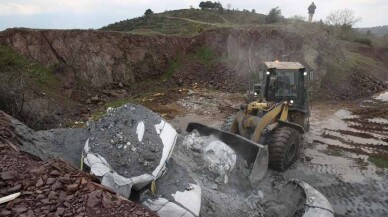 Atık dökenler hakkında adli işlem başlatıldı