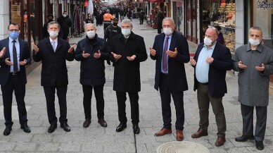 Sakarya'da ilk iş günü dualarla başladı