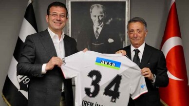 Ekrem İmamoğlu'ndan Beşiktaş'a Şampiyonluk Ziyareti