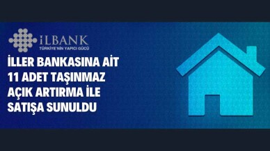 İller Bankasına ait 11 adet arsa satışa sunuldu