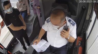 Otobüs sürücüsü yol güzergâhını değiştirerek öğrencileri sınav yerine ulaştırdı