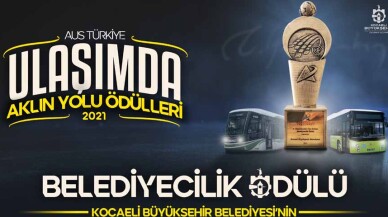 Kocaeli Büyükşehir’e ‘Belediyecilik’ ödülü