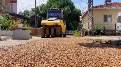 Erdek Paşalimanı Adası yolları yapılıyor