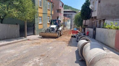 Dilovası Bağdat Caddesinde altyapı çalışmaları tamamlandı