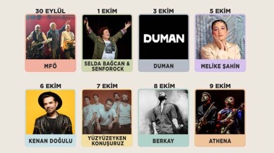 İstanbullular sonbaharı Harbiye Açıkhava’da karşılıyor