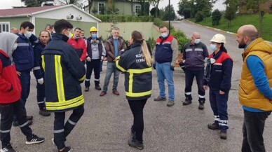 Kocaeli İtfaiyesi'nden İZAYDAŞ personeline eğitim