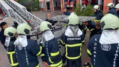 Kocaeli'nin yeni itfaiyecileri artık göreve hazır