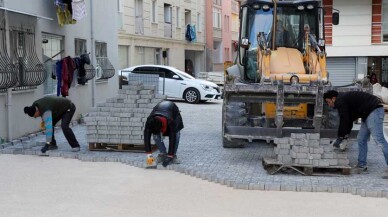 Mudanya’da Parke Yol Çalışmaları Devam Ediyor