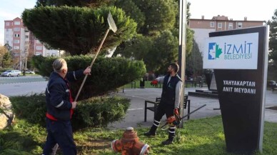 Yahya Kaptan Anıt Meydanı bakımdan geçti